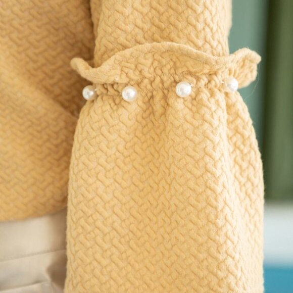 Braxton Taupe Pearl Top - Voy - Picture 4 of 6